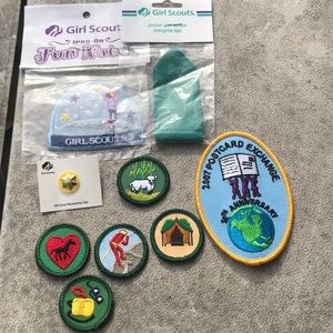 Lot of Vintage Girl Scout patches